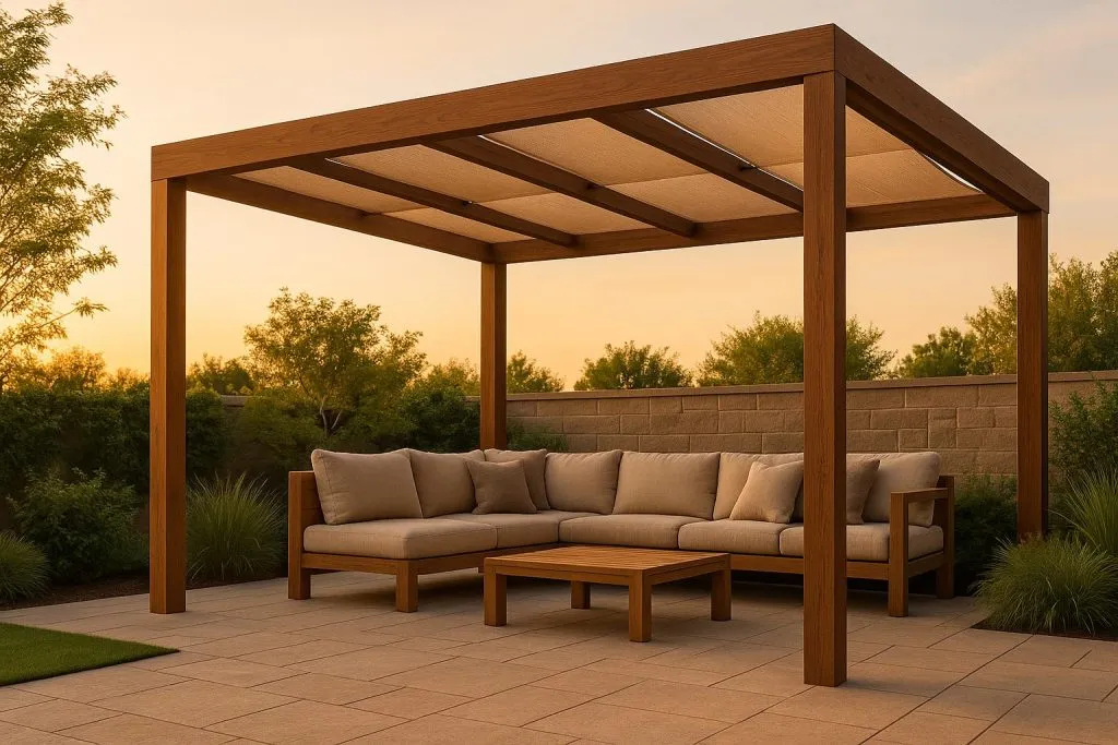Top 6 Patio Cover Materials for Hot Climates