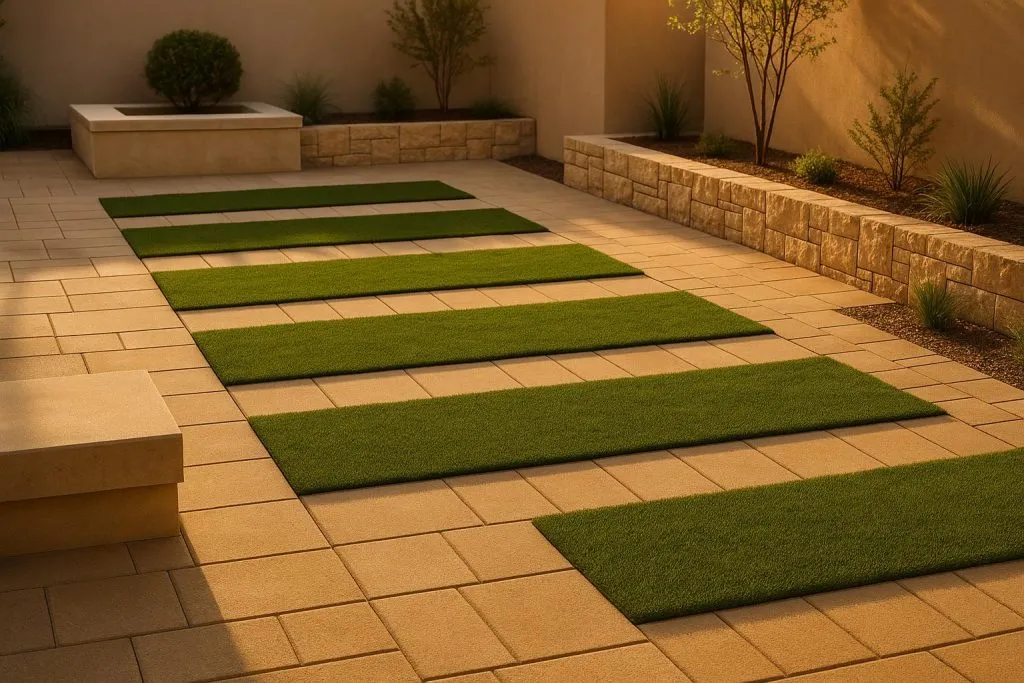 Ultimate Guide to Turf and Paver Integration