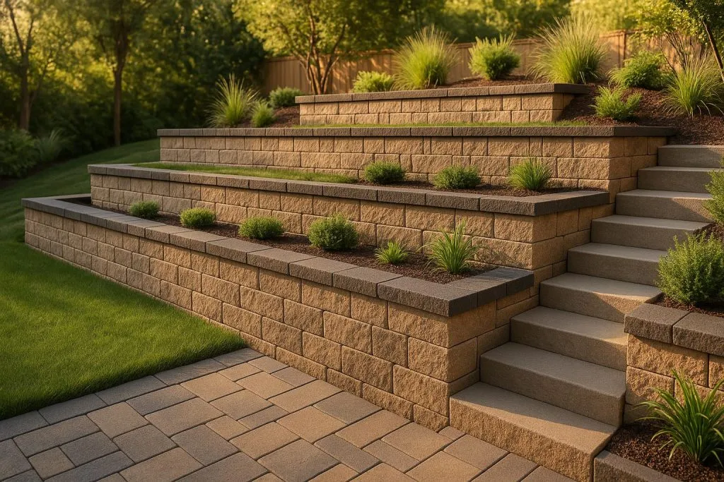 How Tiering Improves Retaining Wall Stability