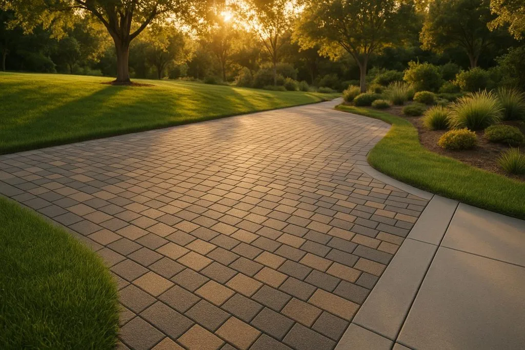 Permeable Pavers vs. Concrete: Eco Benefits